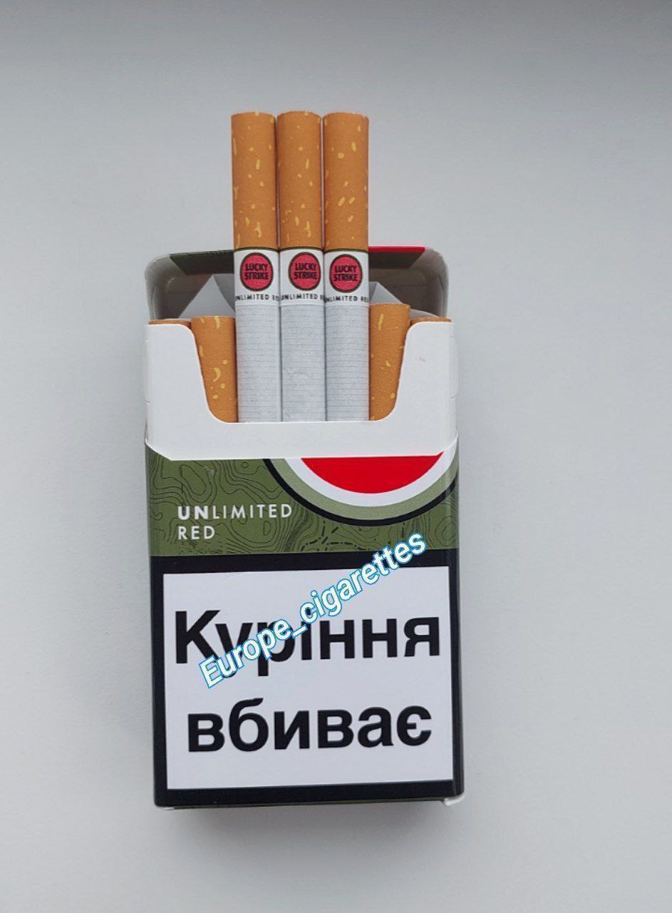 Lucky Strike Unlimited Red – bold and strong cigarettes