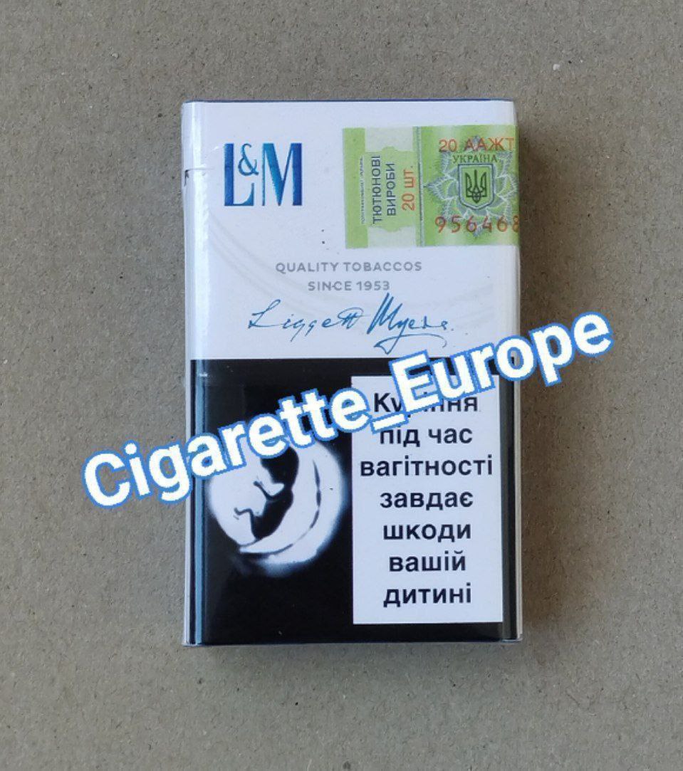 L&M Finely Cut Blue – smooth-cut tobacco cigarettes