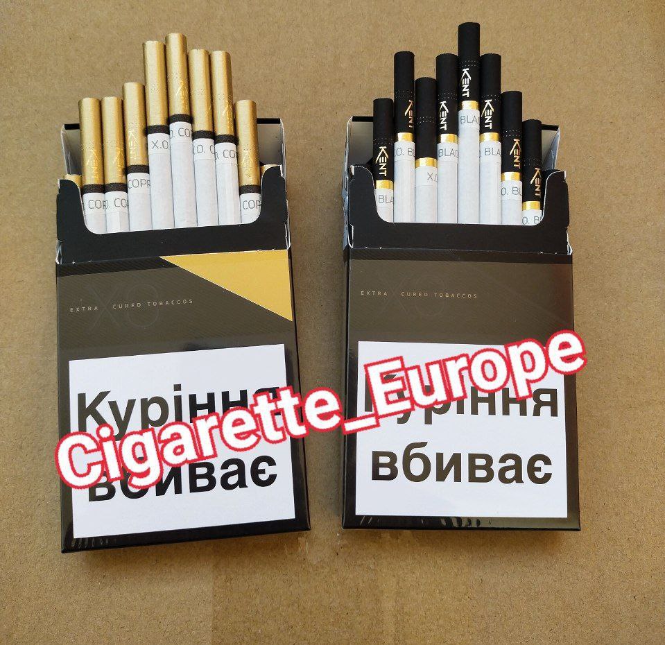 Kent X.O Gold and Black – premium cigarettes with a bold flavor