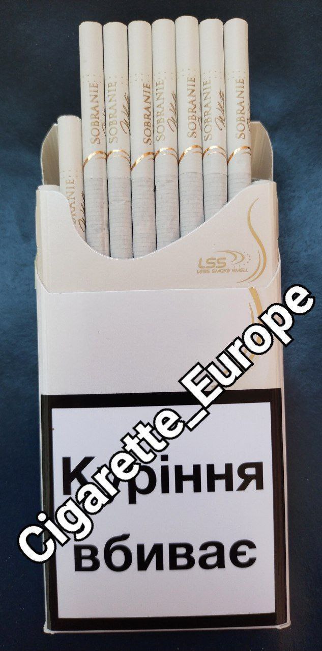 Sobranie Super Slims White – elegant ultra-thin cigarettes